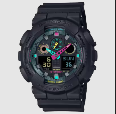 G- SHOCK ANALOG-DIGITAL GA-100 SERIES