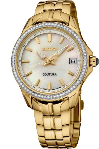 Coutura Diamonds SGP Quartz Mother of Pearl Dial