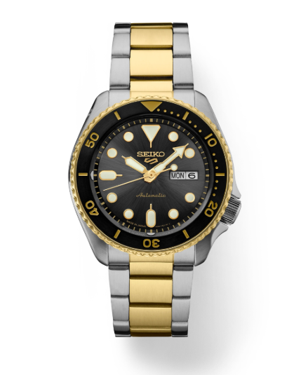 SEIKO 5 SPORT SS AUTOMATIC CHARCOAL DIAL