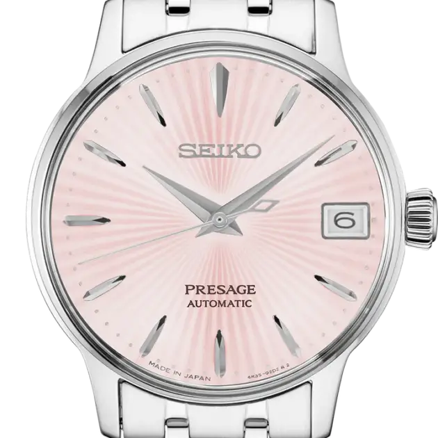 Seiko Presage Cocktail Time SS Automatic Pink Dial