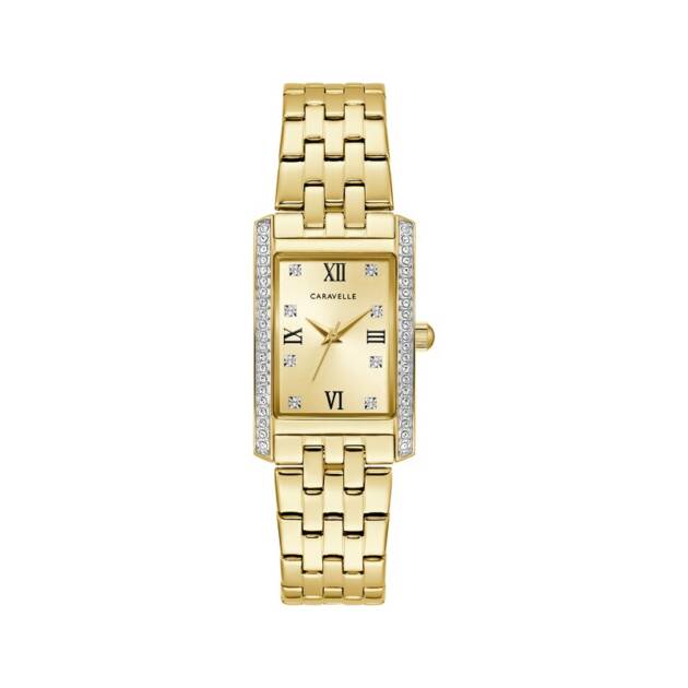 Caravelle by Bulova Dress Crystal Bracelet Women's Watch