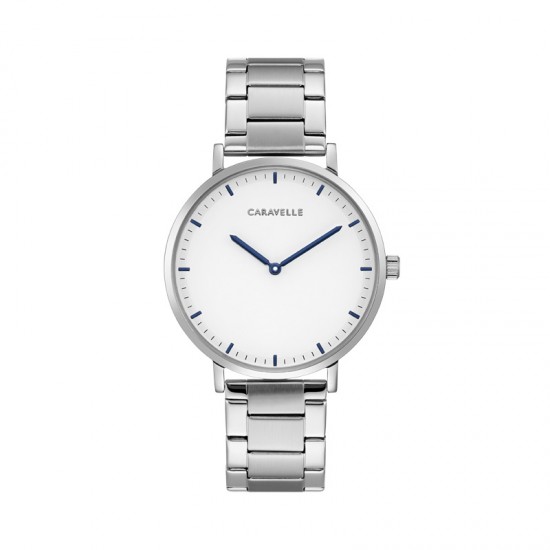 Dress White Dial Stainless Steel Watch