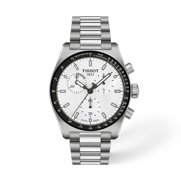 PR516 GTS SS BR WH IND CHR 40MM